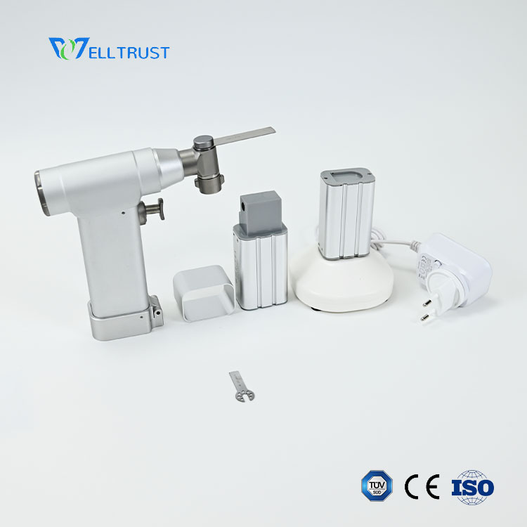 B150 veterinary oscillating bone saw set with batteries saw blades charger and instrument box