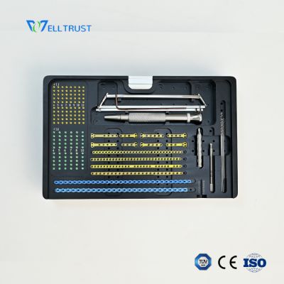 ALPS Locking Plate Set,Veterinary Mini Locking Plate,Veterinary Mini Plate System,Veterinary Orthopedic Instrument Set
